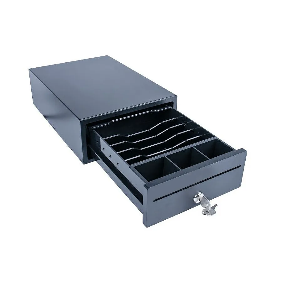 Денежный ящик POScenter Compact 205х300х90 распайка для ШТРИХ-М, чёрный