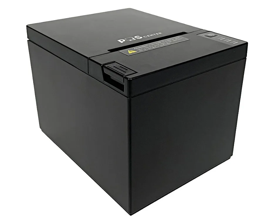 Принтер чеков POScenter RP-80(80мм, 230 мм/сек, автоотрез, звук.сигнал, USB+LAN) черный
